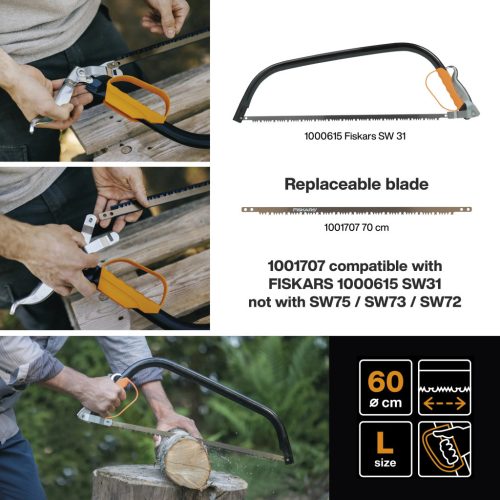 Fiskars Pót fűrészlap 24''-os (1001707)