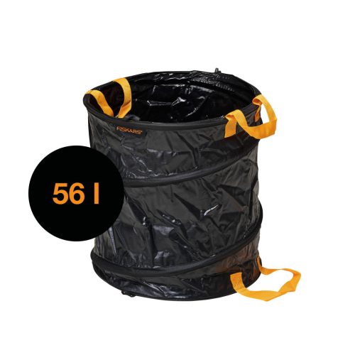 Fiskars Solid pop up kerti hulladékgyűjtő táska 56 l (1015646)