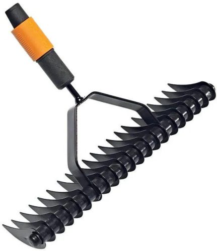 Fiskars Fűlevegőztető gereblye, QuikFit (1000655)