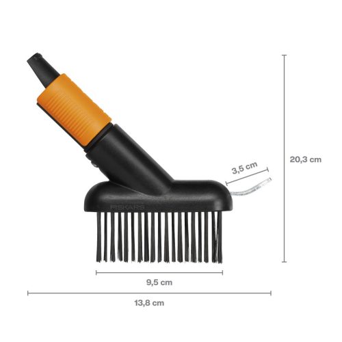 Fiskars QuikFit™ Járdatisztító kefe (1000657)