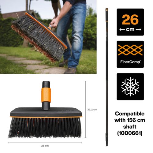 Fiskars QuikFit™ Kültéri seprű fej (1001417)