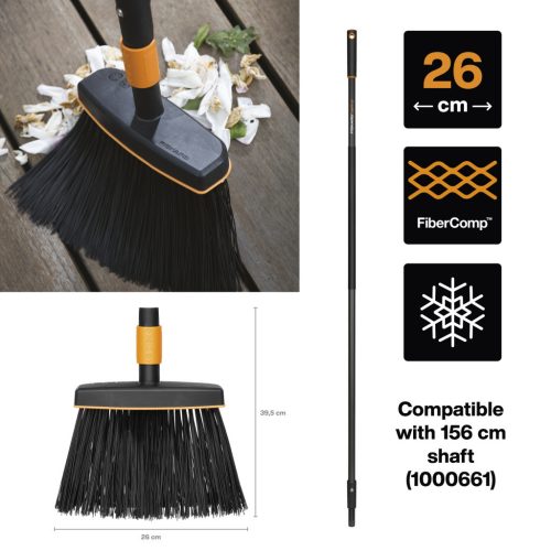 Fiskars QuikFit™ Durva seprű fej (1001415)