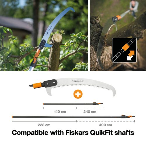 Fiskars QuikFit™ Hajlított fűrész (1000691)