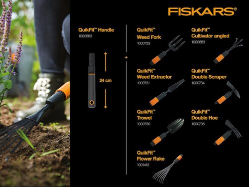 Fiskars QuikFit™ Dupla kapa fej (1000734)
