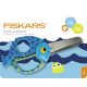 Fiskars Gyermekolló (13 cm), halacska (1003746)