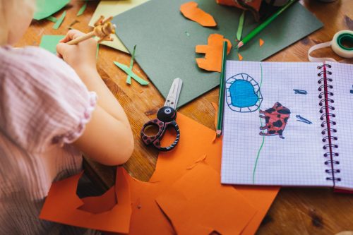 Fiskars Gyerekolló (13 cm), katica (1004612)