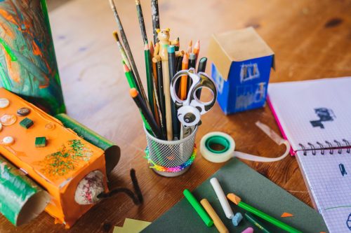 Fiskars Gyerekolló (13 cm), panda (1004613)