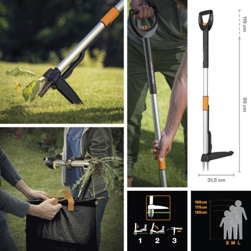 Fiskars SmartFit™ teleszkópos gyomkiszedő (1020125)