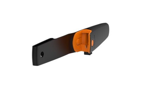 Fiskars Staysharp™ kés épületgépészeti munkákhoz, tokba épített élezővel (1023619)