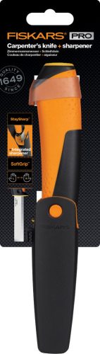 Fiskars Staysharp™ ácskés, tokba épített élezővel (1023621)