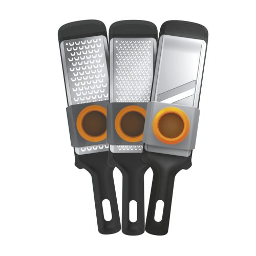 Fiskars Functional Form Reszelő szett: durva & finom & szeletelő  (1014414) 
