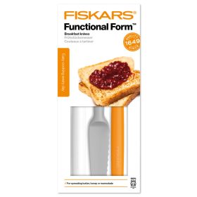   Fiskars Functional Form™ Kenőkés szett 3db műanyag késsel (fehér, sárga, szürke) (1016121)