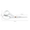 Fiskars Functional Form Általános olló, 21 cm, fehér (1020412)