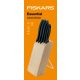 Fiskars Essential Késblokk 5 db késsel (1023782)