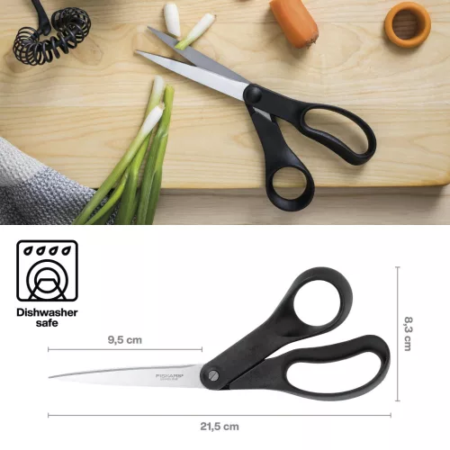 Fiskars Essential Általános olló, 21 cm (1023817)