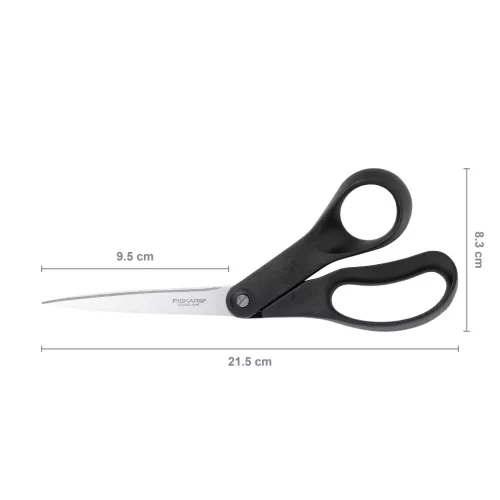 Fiskars Essential Általános olló, 21 cm (1023817)