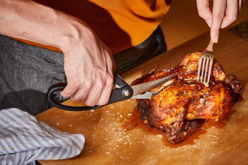 Fiskars Essential Baromfiolló, 23 cm (1023819)