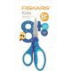 Fiskars Gyermekolló, 15 cm, kék, Softgrip (1027422)