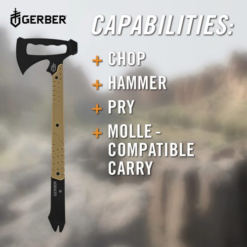Gerber Downrange Tomahawk Ajtónyitó fejsze, kalapács és feszítővas funkcióval (1014860) - 25 év garanciával
