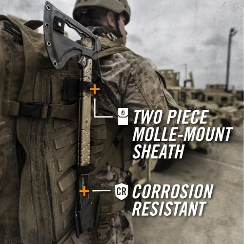 Gerber Downrange Tomahawk Ajtónyitó fejsze, kalapács és feszítővas funkcióval (1014860) - 25 év garanciával