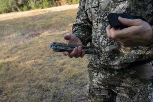Gerber Double Down Machete,  fekete/stonewash (1028500) - 25 év garanciával