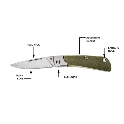 Gerber Wingtip Modern kis zsebkés, FSG (1050245) - 25 év garanciával