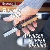 Gerber Quadrant Modern zsebkés, fa markolat (1050249)