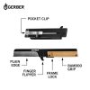 Gerber Quadrant Modern zsebkés, fa markolat (1050249)