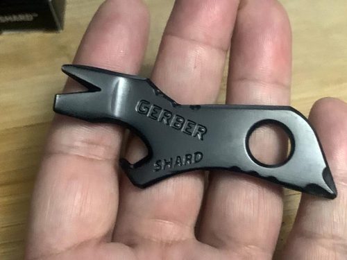 Gerber Shard multifunkciós, kulcstartóra rögzíthető mini szerszám, bliszterben (1021134) - 25 év garanciával