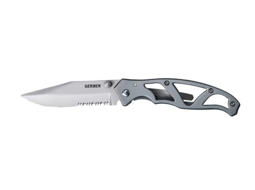 Gerber Paraframe II zsebkés, félig fogazott pengével, bliszterben GB (1027822)
