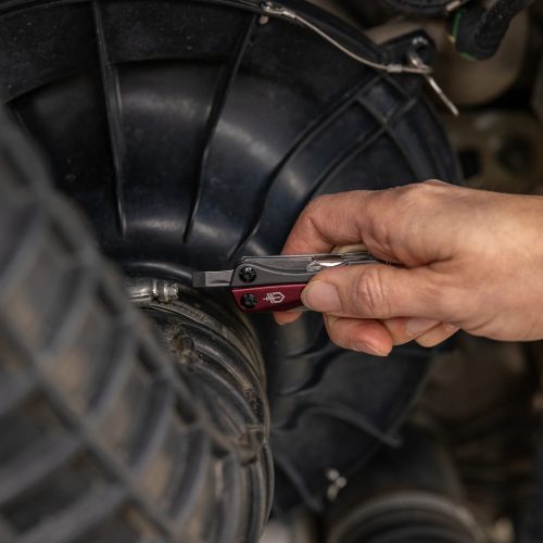 Gerber Dime kulcstartóra rögzíthető multiszerszám, bordó dobozban GB (1027829) - 25 év garanciával