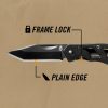 Gerber Paraframe Mini zsebkés, Tanto pengével, bliszterben GB (1027887)