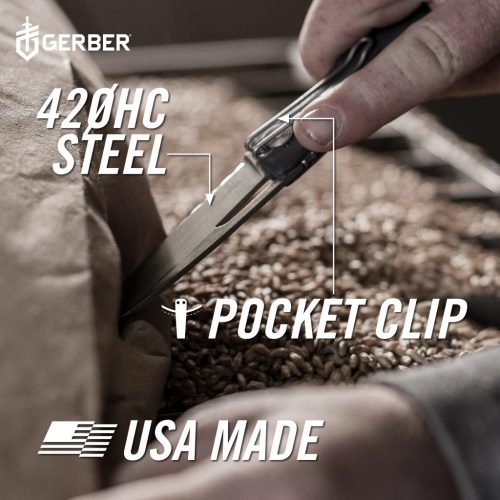 Gerber Sharkbelly zsebkés, sima pengével GB (1027864) - 25 év garanciával