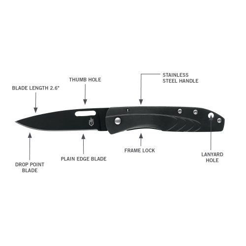 Gerber STL 2.5 zsebkés, GB (1027868) - 25 év garanciával