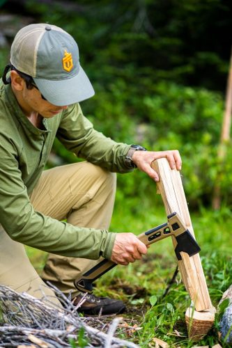 Gerber Bushcraft szekerce, coyote (1059851) - 25 év garanciával