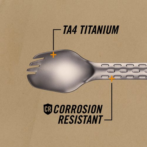 Gerber ComplEAT multifunkcionális villa, titánium (1059855) - 25 év garanciával