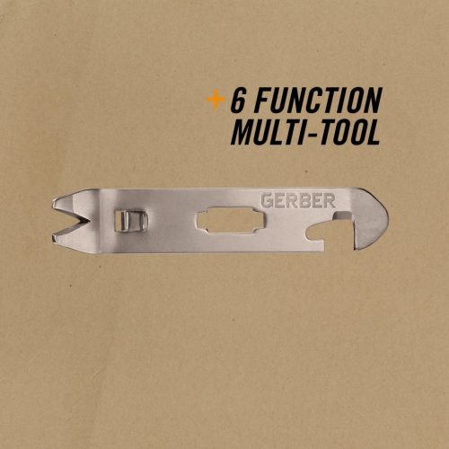 Gerber ComplEAT multifunkcionális villa, titánium (1059855) - 25 év garanciával