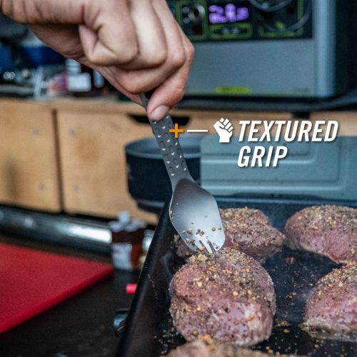 Gerber ComplEAT multifunkcionális villa, titánium (1059855) - 25 év garanciával