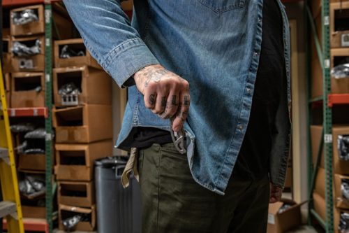 Gerber Paraframe I zsebkés, félig fogazott pengével, bliszterben (1013968) - 25 év garanciával