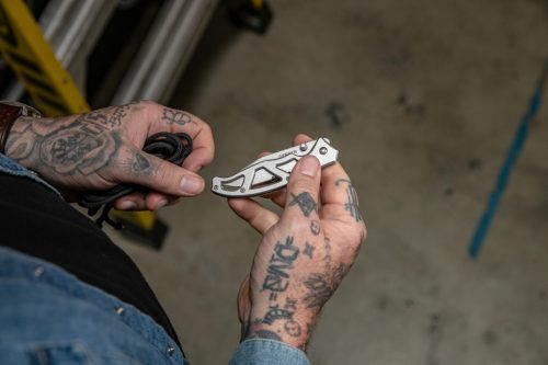 Gerber Paraframe I zsebkés, félig fogazott pengével, bliszterben (1013968) - 25 év garanciával