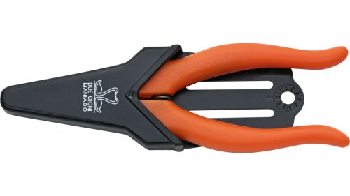 DUE CIGNI Univerzális olló recés tokkal 15cm