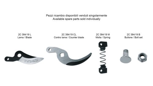 DUE CIGNI Metszőolló fém markolatú