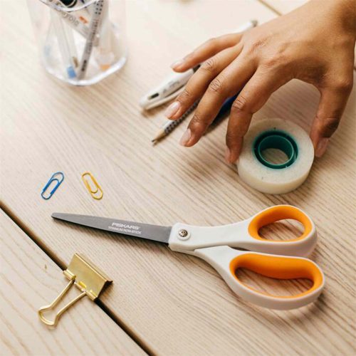 Fiskars Tapadásmentes, titánium bevonatos olló 20cm (1004721)