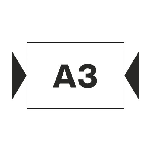 Fiskars Vágóasztal, újrahasznosított műanyagból A4 méretű, 45mm-es, titánium bevonatú görgős vágóbetéttel (1004640)