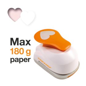 Fiskars Lyukasztó M, szívek (1004646)
