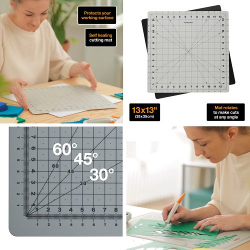 Fiskars Forgatható vágólap (14x14")" (1020694)