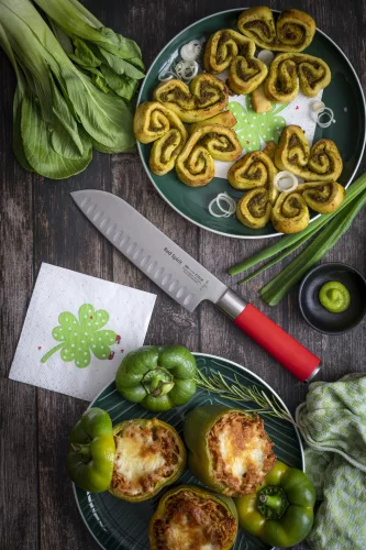 Dick Red Spirit Santoku kés, könnyített