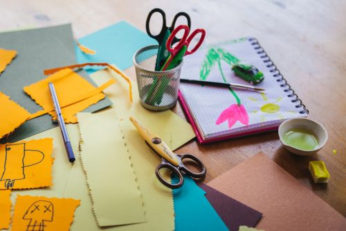 Fiskars 3 db-os gyerekolló készlet, mocsári állatok (1003845)