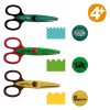 Fiskars 3 db-os gyermekolló készlet, mocsári állatok (1003845)