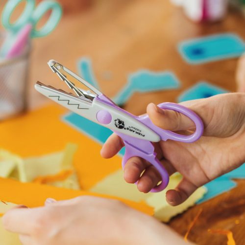 Fiskars 3 db-os gyerekolló készlet, állatkerti állatok (1003846)